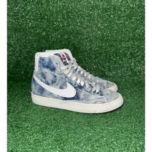 Nike Blazer Mid 77 Denim Blue Casual Shoes Sneakers Women’s Size 6‎ DV2182-900